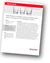 Determination of inorganic anions in drinking water using a compact ion chromatography system