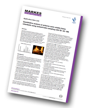 Markes-airborne-semi-volatile-flame-retardants