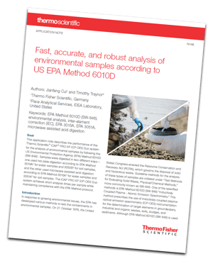 Thermo-enviro-samples-analysis