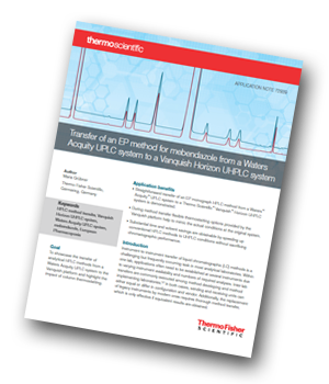 Thermo-transfer-of-an-EP-method-for-mebendazole