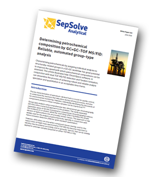 SepSolve-determining-petrochemical-composition-by-GCxGC–TOF-MS-FID