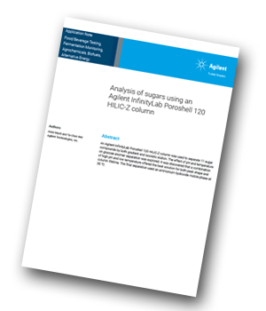 Agilent-analysis-of-sugars