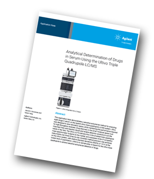 Agilent-analytical-determination-of-drugs-in-serum