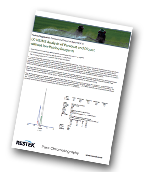 Restek-analysis-of-paraquat-and-diquat